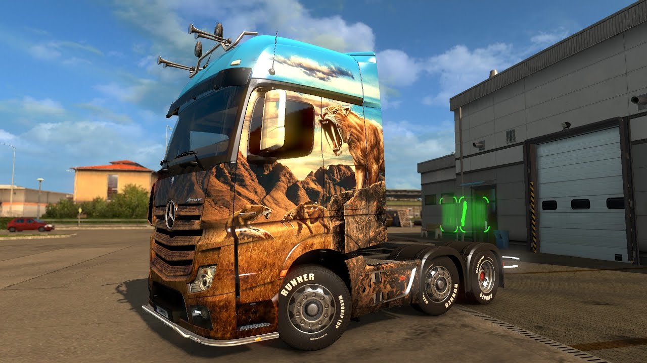 Euro Truck Simulator 2 - Prehistoric Paint Jobs Pack Download